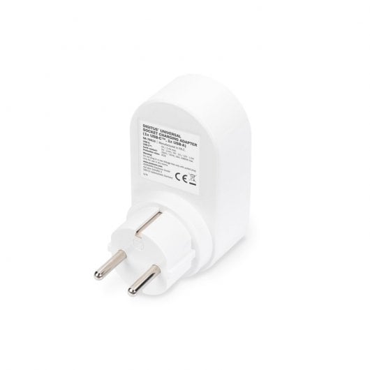 Digitus DA-70616 Cargador Universal USB-C/USB-A + Enchufe Integrado