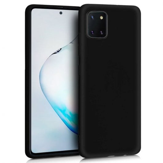 Cool Funda Silicona Negra para Samsung Galaxy Note 10 Lite