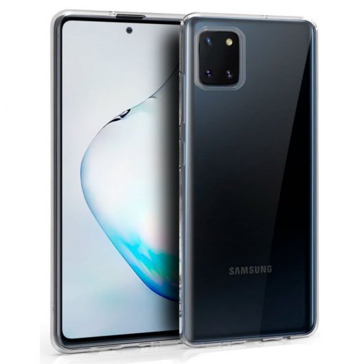 Cool Funda Silicona Transparente para Samsung Galaxy Note 10 Lite