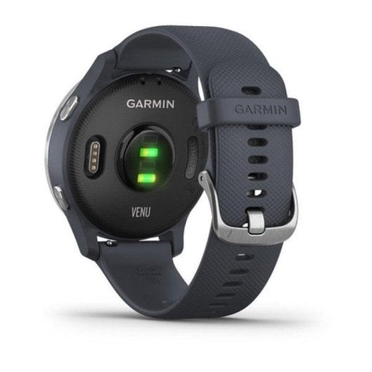 Garmin Venu Bluetooth GPS WiFi 43mm AMOLED Gris Argent M Suivi SpO2 Cardio Sommeil