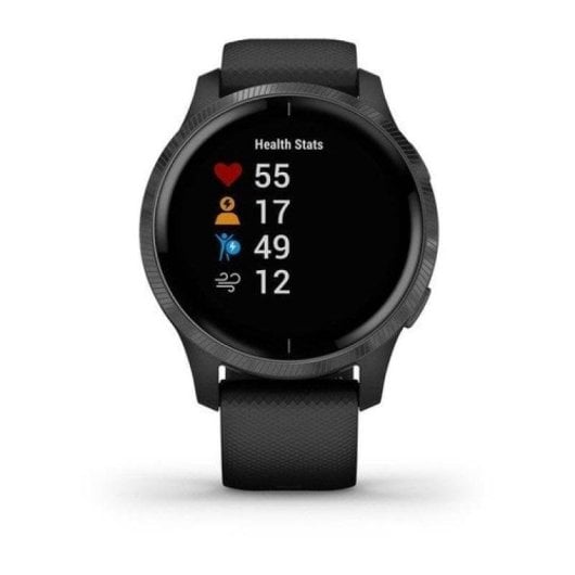 Garmin Venu Bluetooth WiFi NFC GPS 43mm Negro Correa Negra 5ATM SpO2 Pulsómetro