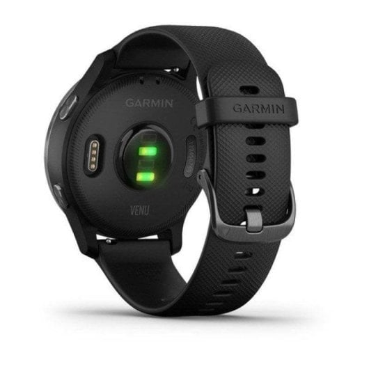 Garmin Venu Bluetooth WiFi NFC GPS 43mm Negro Correa Negra 5ATM SpO2 Pulsómetro
