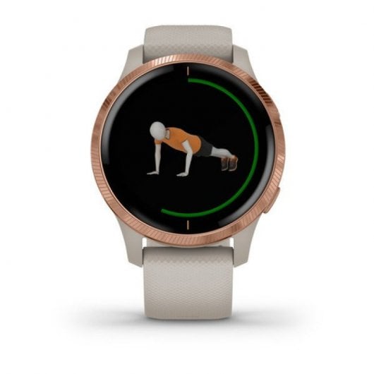 Garmin Venu Bege/Rosa Dourado