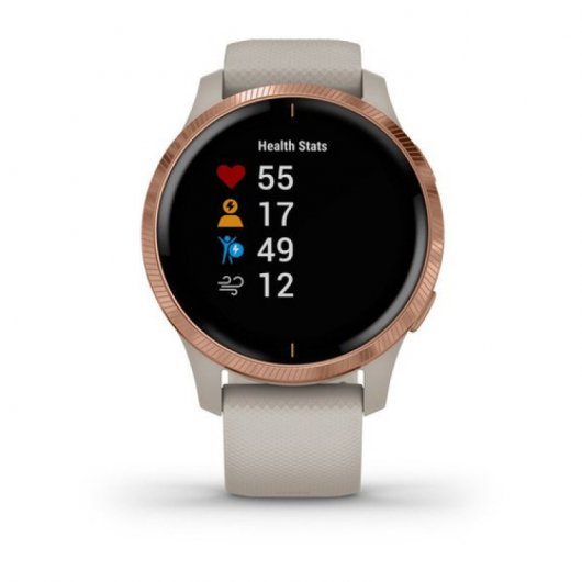 Garmin Venu Bege/Rosa Dourado