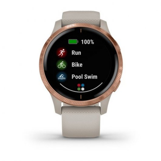 Garmin Venu Bege/Rosa Dourado
