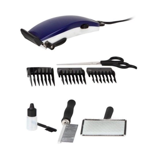 Máquina de Cortar Cabelo Animal Orbegozo CTP 5050 com Fio 4 Pentes Maleta Motor Potente