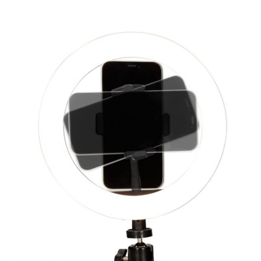 Ksix Kit Studio Live LED-Ring mit Stativ für Smartphone