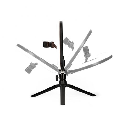 Ksix Kit Studio Live LED-Ring mit Stativ für Smartphone