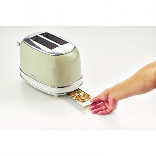 Ariete 155/13 Tostador Vintage 2 Ranuras 810W Beige