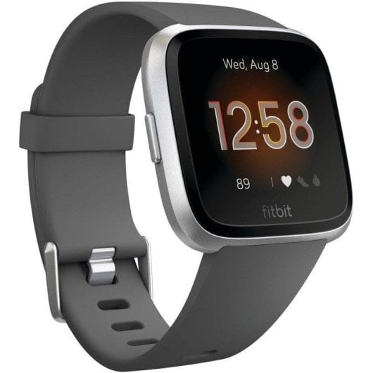 Fitbit Versa Lite Gris Carbón/ Aluminio Plateado