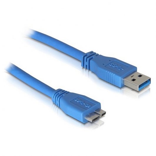 Nanocable Cable USB 3.0 Tipo A Macho a Micro USB B Macho 2m Azul