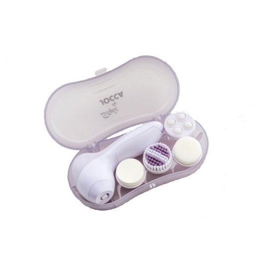 Jocca Limpiador Facial Eléctrico 3V + 4 Cabezales