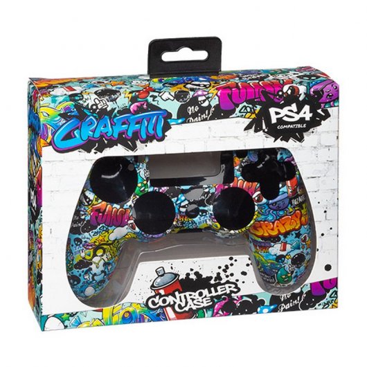 Indeca Graffiti Carcasa para Mando PS4
