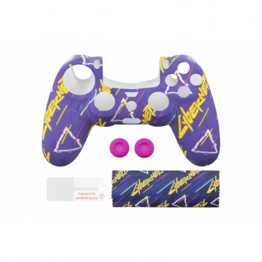 Indeca Kit PS4 5 en 1 Silicona Cybernetic