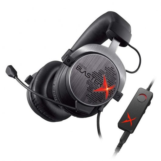 Creative Sound BlasterX H7 Tournament Edition Auriculares Gaming con Sonido Envolvente 7.1 HD