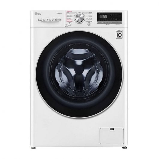 LG F4DV709H1 Lavasecadora de Carga Frontal 9Kg/6Kg A Blanco