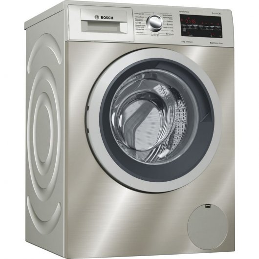 Bosch Serie 6 WAT2449XES Lavadora de Carga Frontal 8Kg A+++ Acero Inoxidable