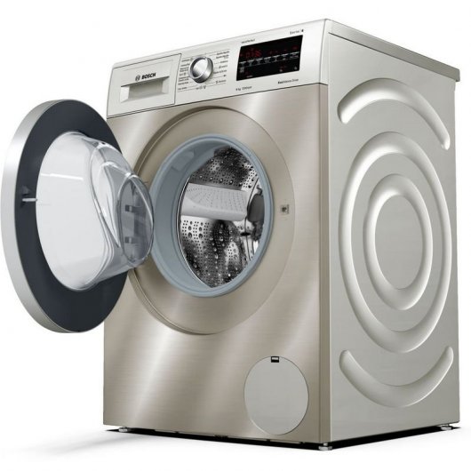 Bosch Serie 6 WAT2449XES Lavadora de Carga Frontal 8Kg A+++ Acero Inoxidable