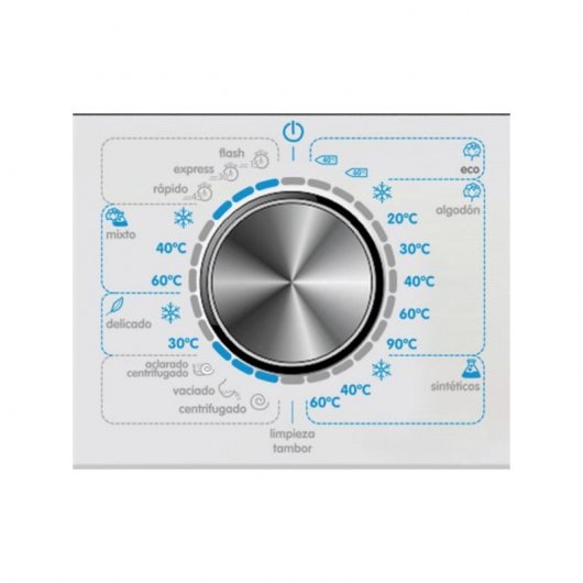 Edesa EWF-1270 WH Lavadora Carga Frontal 7Kg A++ Blanca
