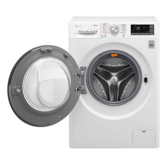 LG F4J7JY2W Lavadora de Carga Frontal 10Kg A+++ Blanca