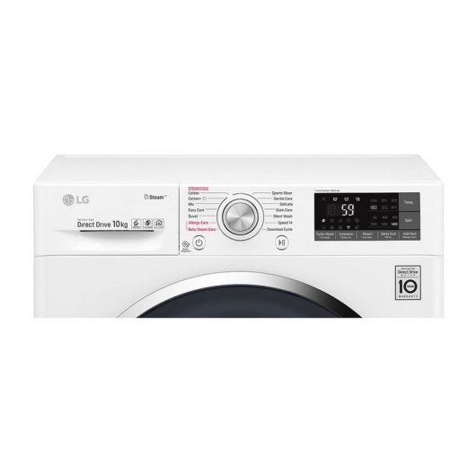 LG F4J7JY2W Lavadora de Carga Frontal 10Kg A+++ Blanca