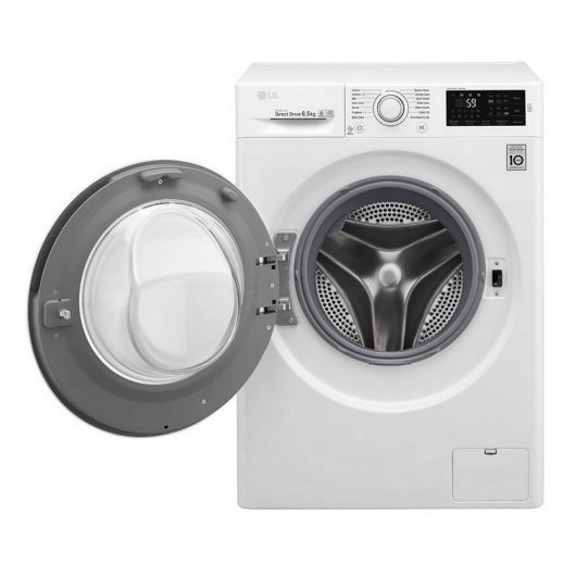 LG F0J5TN3W Lavadora de Carga Frontal 8Kg A+++ Blanca