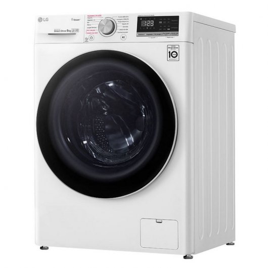 LG F4WN409S0 Lavadora de Carga Frontal 9Kg D Blanca