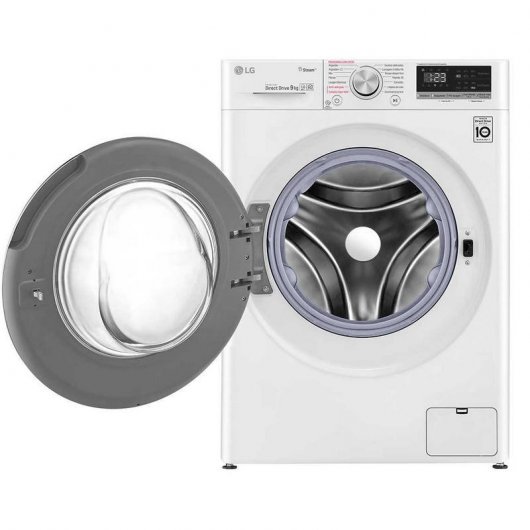 LG F4WN409S0 Lavadora de Carga Frontal 9Kg D Blanca