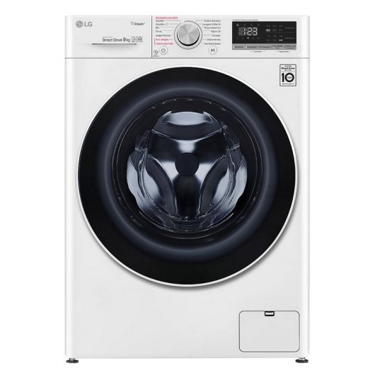 LG F4WN409S0 Lavadora de Carga Frontal 9Kg D Blanca