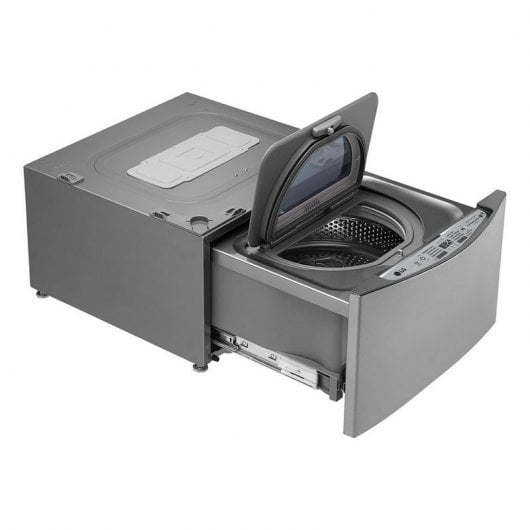 LG F8K5XN4 Twinwash Lavadora Mini 2Kg Acero Inoxidable