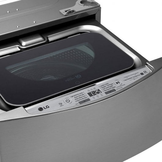 LG F8K5XN4 Twinwash Lavadora Mini 2Kg Acero Inoxidable
