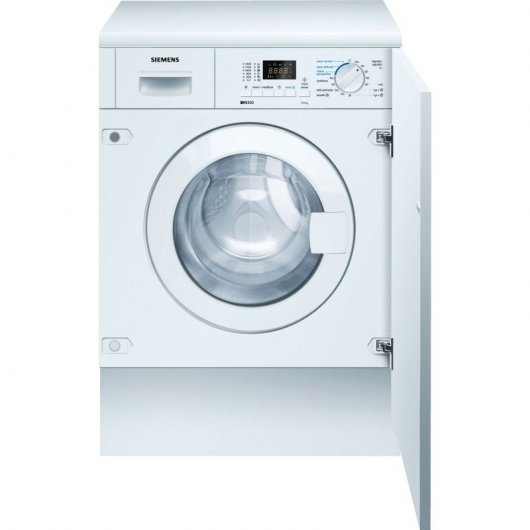 Siemens iQ300 WK12D321EE Lavasecadora de Carga Frontal 7Kg/4Kg B Blanca