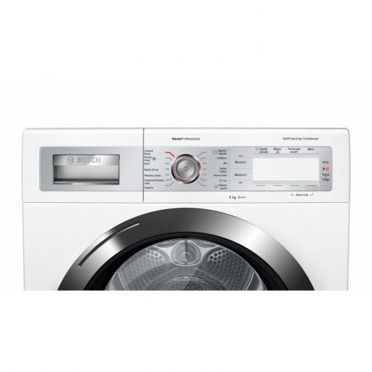 Bosch HomeProfessional WTY88809ES Secadora Bomba de Calor Carga Frontal 9Kg A+++ Blanca