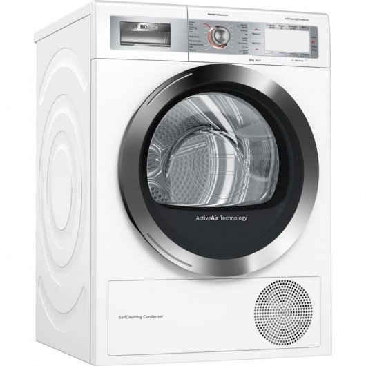 Bosch HomeProfessional WTY88809ES Secadora Bomba de Calor Carga Frontal 9Kg A+++ Blanca