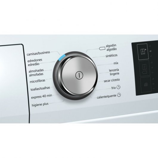 Siemens iQ500 WT7U480ES Secadora Bomba de Calor Carga Frontal 8 Kg A+++ Blanca