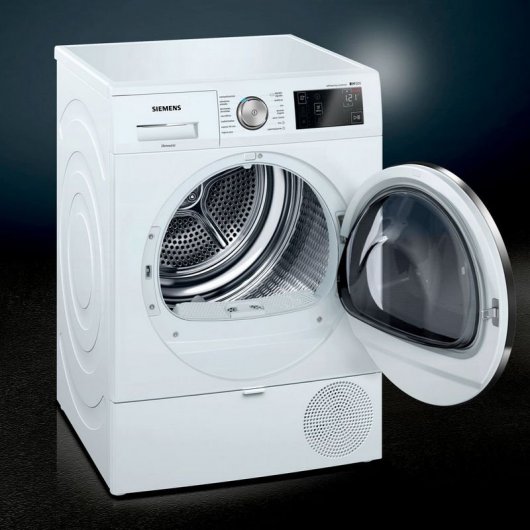 Siemens iQ500 WT7U480ES Secadora Bomba de Calor Carga Frontal 8 Kg A+++ Blanca