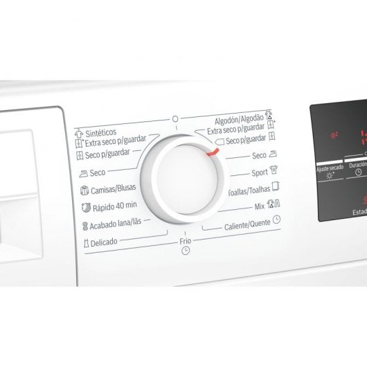 Bosch Serie 6 WTR87641ES Secadora Bomba de Calor Carga Frontal 8Kg A+++ Blanca