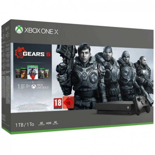 Xbox One X 1 TB + Gears of War 5