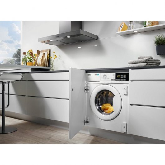 Zanussi ZWT816PCWA Lavasecadora Integrable de Carga Frontal 8Kg/4Kg E