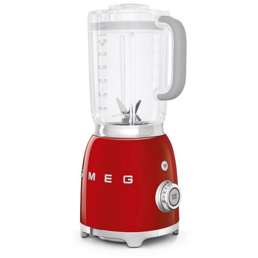 Smeg BLF01RDEU Batidora de Vaso 800W Roja