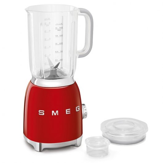 Smeg BLF01RDEU Batidora de Vaso 800W Roja