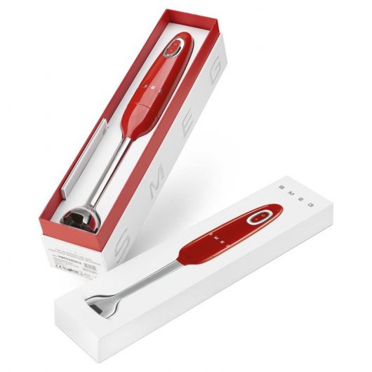 Smeg HBF01RDEU Batidora de Mano 700W Roja
