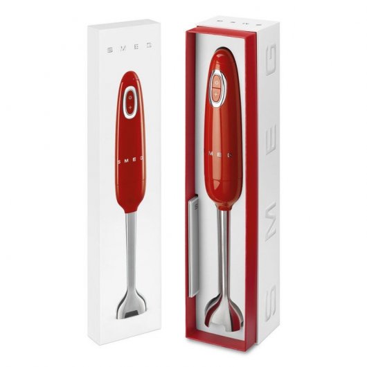 Smeg HBF01RDEU Batidora de Mano 700W Roja