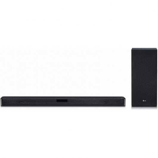 Barre de Son LG SL5Y 2.1 400W Bluetooth Subwoofer Sans Fil DTS Virtual:X Noire