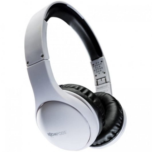 Boompods Headpods Auriculares Bluetooth Blancos