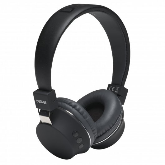 Denver BTH205 Auriculares Bluetooth Negro