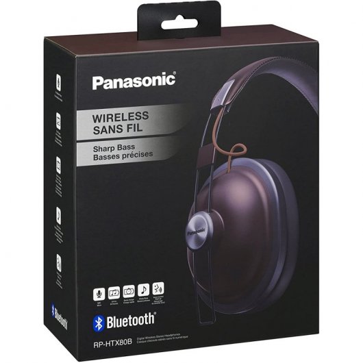 Panasonic RP-HTX80B Auriculares Bluetooth Rojos