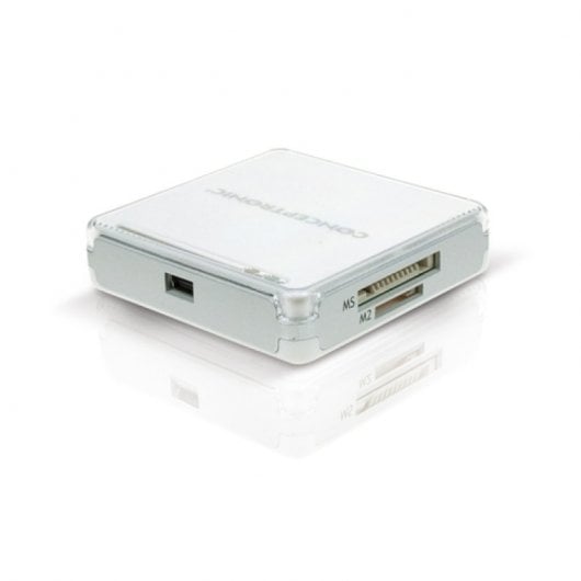 Conceptronic Multilector de Tarjetas USB Plata