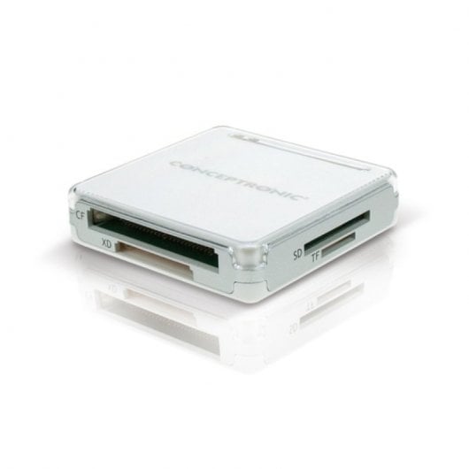 Conceptronic Multilector de Tarjetas USB Plata