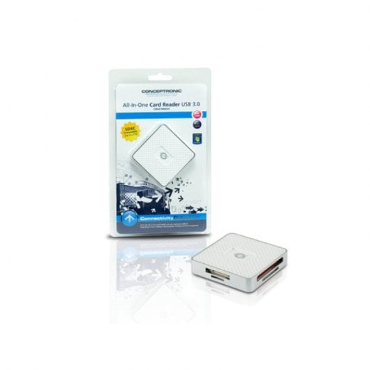 Conceptronic Multilector de Tarjetas USB Blanco